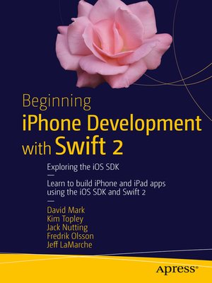 cover image of Beginning iPhone Development with Swift 2
